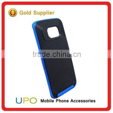 [UPO] Shockproof PC + TPU Slim Hybrid Armor Skin Protector Phone Covers Case for Samsung Galaxy S6 Edge