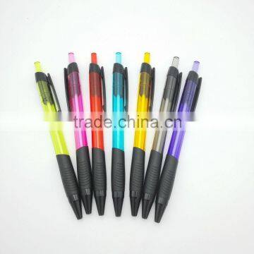 LOGOprinting Ball Pen With Black Clip and Black Grip