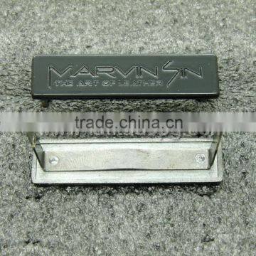 CR-ML00028 Wholesale Brand Logo Permanent Adhesive Metal Label With Great Price photo-4