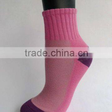 Colorful Cotton Sport Women Breathable Socks