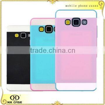 3 in 1 colorful fashionable cell phone cover for Sumsang A3/A5/A7