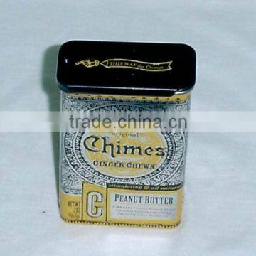 Rectangle tin box, Slip Lid tin box, candy can