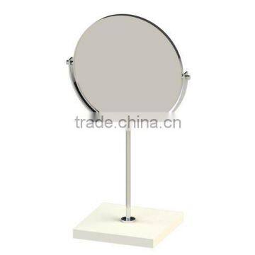 Display mirror stand with acrylic base/ Display store fixture mirror stand