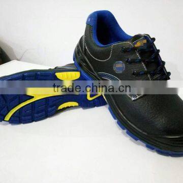 Good Quality PU Sole Steel Toe Industrial Worker Shoes