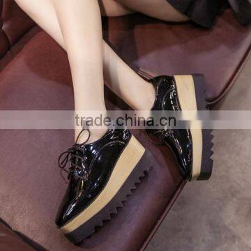 2016 Factory Wholesale Fashion Girls Wedge Flat Shoes PH4056