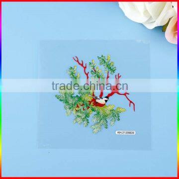 Flower Designs PVC Stickers/crystal Vinyl Stickers photo-2