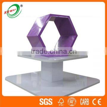 High Glossy UV Coated Cube Wall Shelves