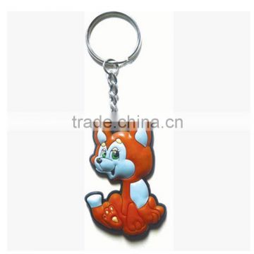 Hot selling soft pvc angel keychain