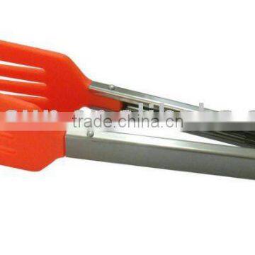 nylon heat-resistant food tongs