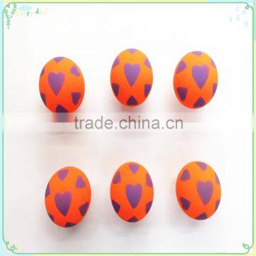 2015 hot sale new product colorful hollow rubber ball