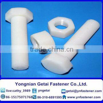 Nylon Hex Bolts With Nuts DIN 933 photo-4