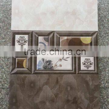 Pakistan Laser Cut 3D Inkjet 250x400mm Rectified Ceramic Wall Tiles