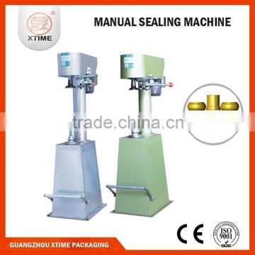 Manual can seamer machine, tin can seamer machine, coffee bean can seamer machine