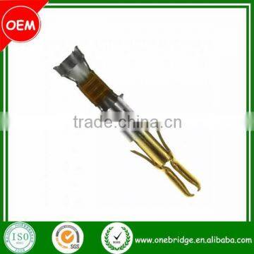 350699-2 MATE-N-LOK gold crimp split pins terminal