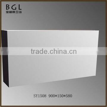 Luxury Bathroom Design Direct Marketing Factory White Painting Wall Mounting Bathroom Vanity photo-3