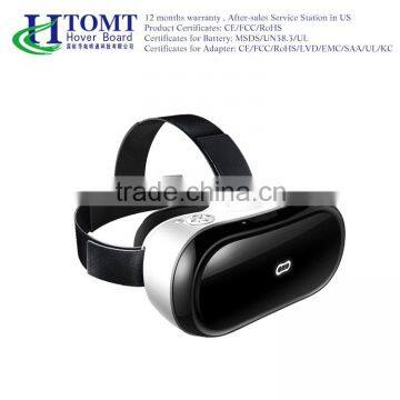 Smart 3d VR glasses all in one vitual reality box headest vr box with quality glasses and ic chip