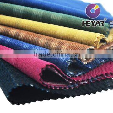 yarn dyed corduroy fabric