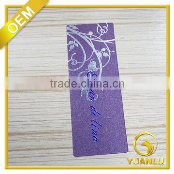 Customized hang tags paper garment hang tags