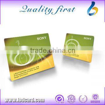 Plastic PVC Rewritable VIP Membership Magnetic Stripe Card
