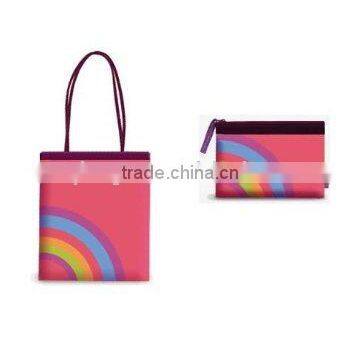 2014 colorful nylon handle bag