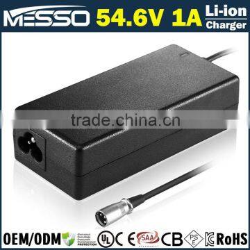 54.6V 1A Lithium Battery Charger 13s 48V Li-ion Battery Charger 54.6V Lipo Charger