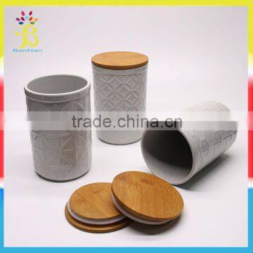 2016 Popular Custom Design Seal Ceramic Different Size Spice Jar Seal With Lid photo-2