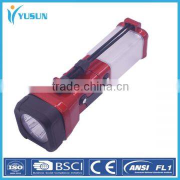 3 + 7 LED Flashlight camping Plastic distress warning lights