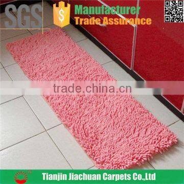 Plain Colour Kitchen Microfiber Chenille Carpet