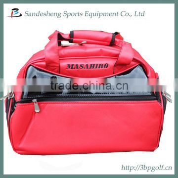 2015 new design red golf boston bag