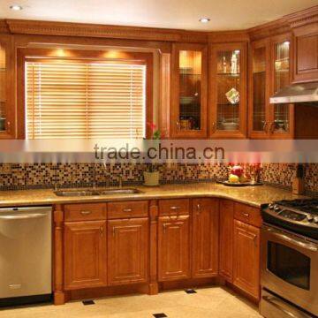 Ready to Assembled Oak, Cherry and Maple Wood Kitchen Cabinet photo-2