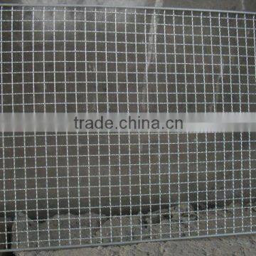 Crimped trommel mesh panel