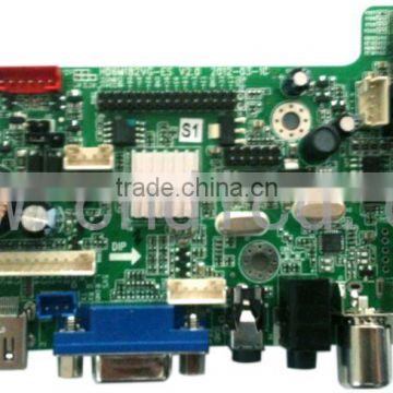 HDMI+VGA+AV+USB+Audio LCD monitor driver board support resolution up to 1920*1080