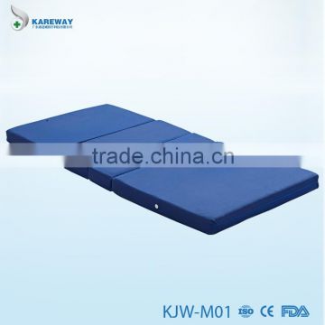 hospital furniture 4 folding medical foam mattress