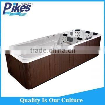 JY8001 endless swimming pool whirlpool massage swim spa outdoor