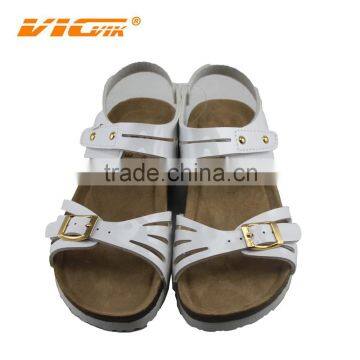 2015 Summer cork outsole lady comfortable platform sandal shoe