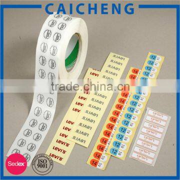 Recycled PVC Printing sticker label printing