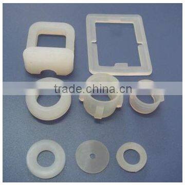 clear silicone o-ring/elastic rubber o-ring/clear rubber o-rings