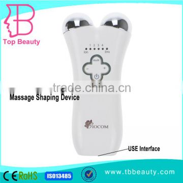 home use hanheld ion Microcurrent System Skin Massage Shaping Device