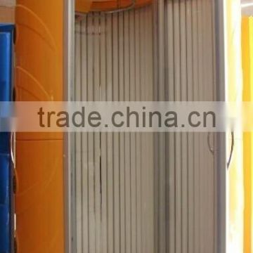 manufacturer whole sale 50pcs Germany UV lamps solarium machine,vertical solarium tanning machine for whole body care