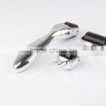 Silver 3 in 1 Microneedles Derma Roller for Hair Loss Treatment photo-4