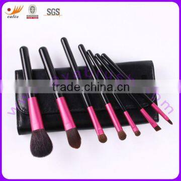 7pcs goat hair make up brush display