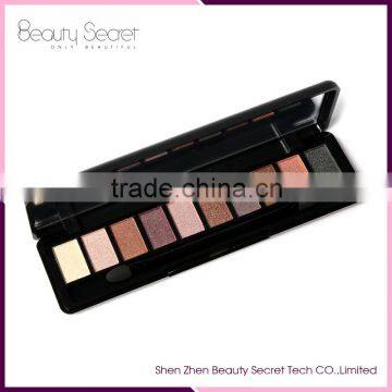 10 mixed color amazing private labeled magnetic eyeshadow palette