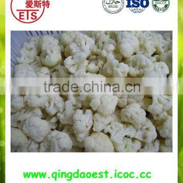 For export IQF bulk Frozen Cauliflower