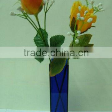 promotional unique vertical acrylic flower vase