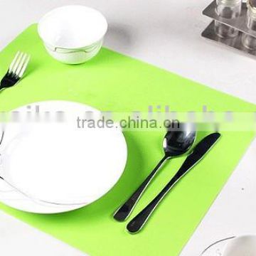 Custom heat resistant silicon/silicone placemats made in China