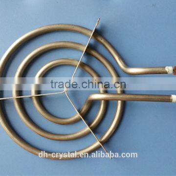 Electric Hot Runner U Sharp Electric Finned Tubular Heater Stainless Steel photo-2