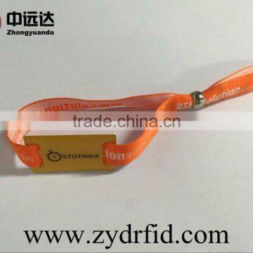 Woven NFC Bracelets for Events With Ntag213 / Ultralight Chip With Laser Code and Heat Transfer Fashion Style photo-2