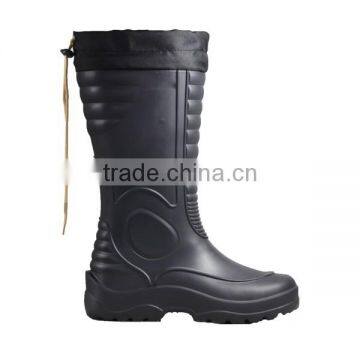 Men's Waterproof Purple Knee EVA Rain Boots photo-3