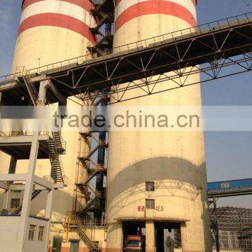 Welded cement storage silo