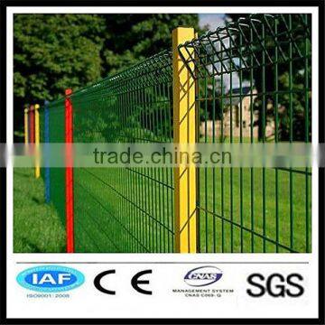 Ornamental double loop wire fence